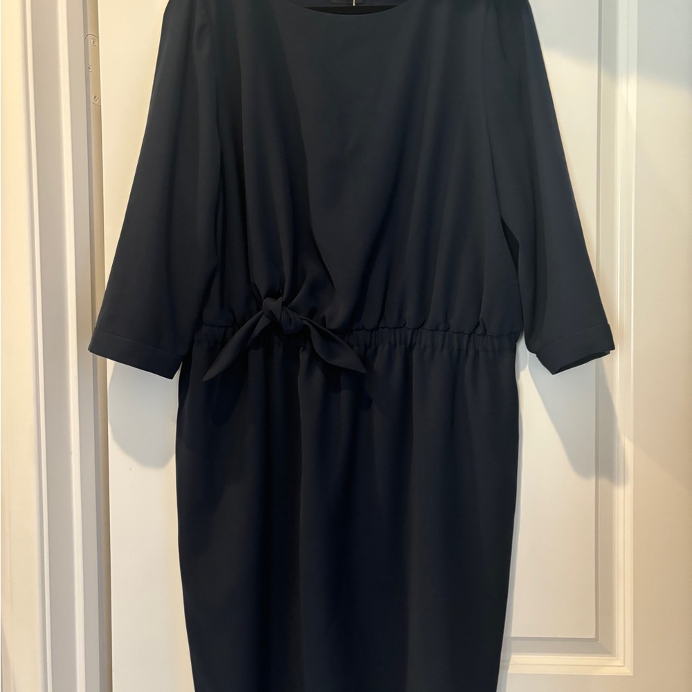 Emporio Armani midnight blue dress